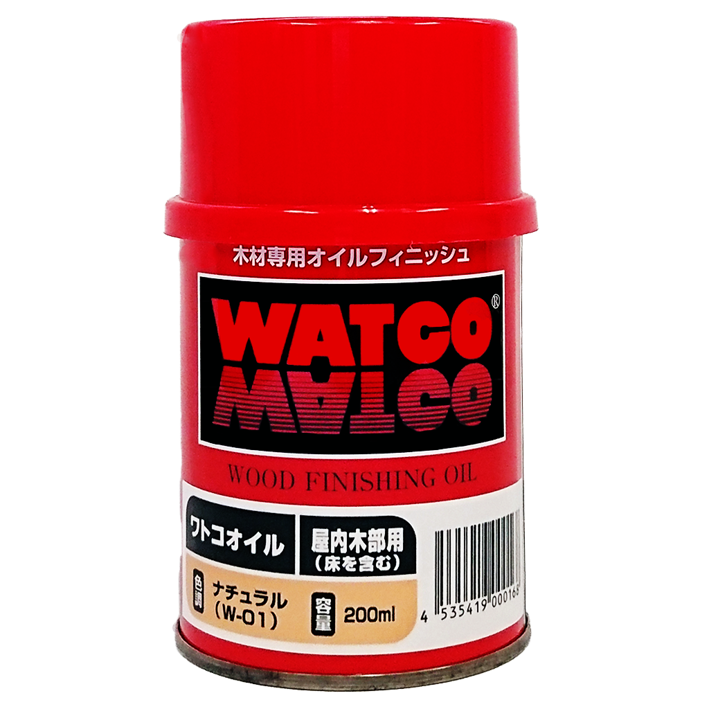 木目を活かすなら　ワトコオイル ナチュラル
