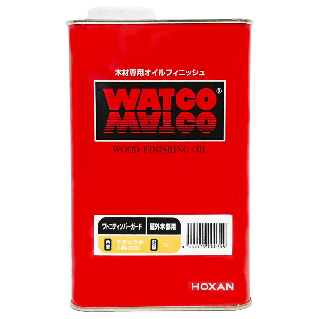 木目を活かすなら　ワトコオイル ナチュラル